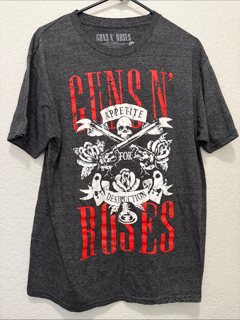 Guns N Roses Appetite For Destruction Shirt Band Tee